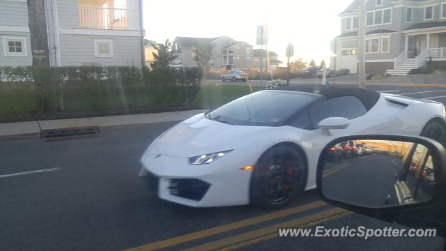 Lamborghini Huracan spotted in Brick, New Jersey