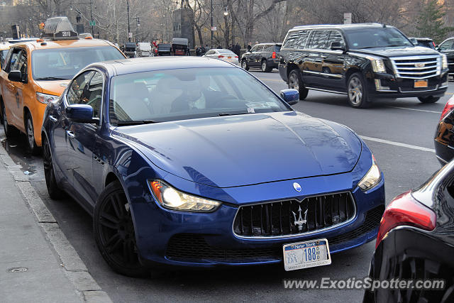 Maserati Ghibli spotted in Manhattan, New York