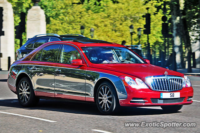 Mercedes Maybach spotted in London, United Kingdom