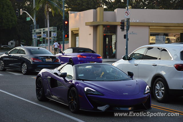 Mclaren 570S spotted in Beverly Hills, California