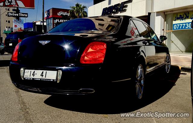 Bentley Flying Spur spotted in Amman, Jordan