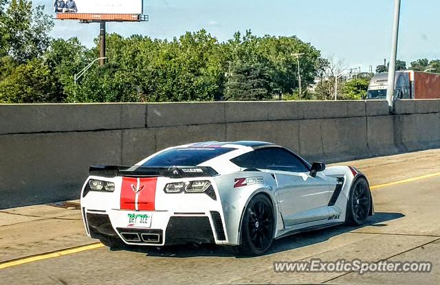 Chevrolet Corvette Z06 spotted in Detroit, Michigan