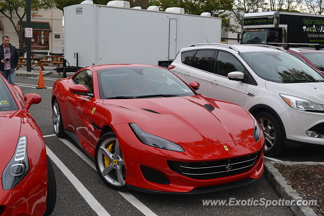 Ferrari Portofino spotted in Manhasset, New York