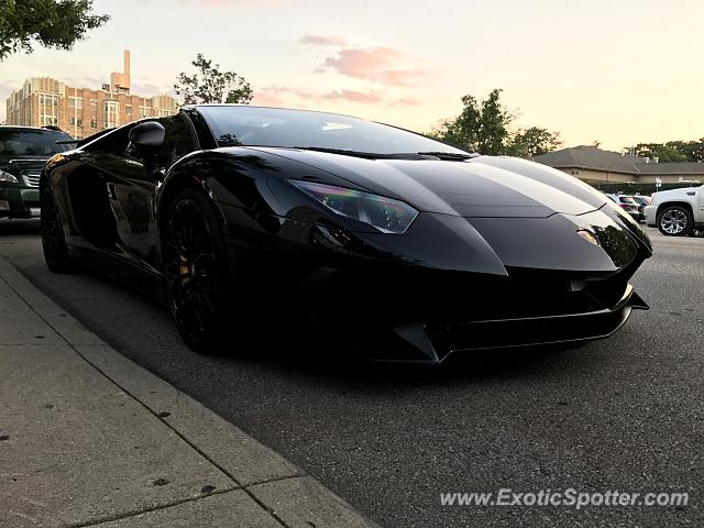 Lamborghini Aventador spotted in Cincinnati, Ohio