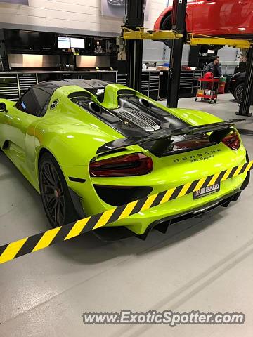 Porsche 918 Spyder spotted in Barrington, Illinois