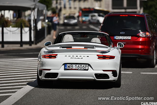 Porsche 911 Turbo spotted in Warsaw, Poland