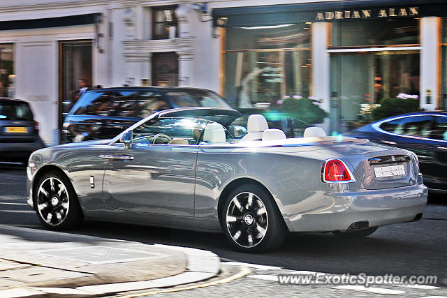 Rolls-Royce Dawn spotted in London, United Kingdom