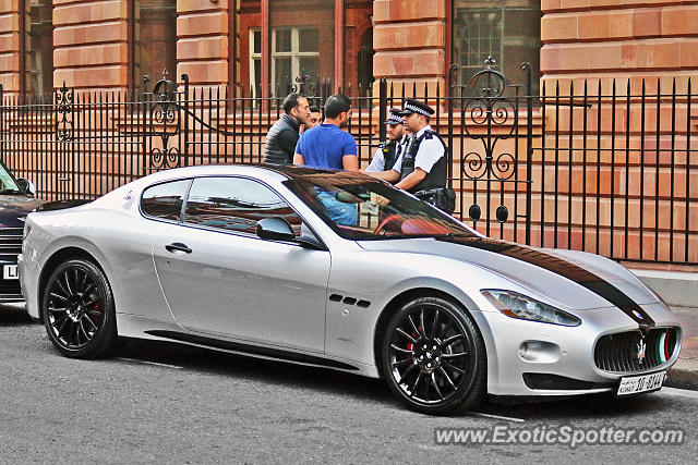 Maserati GranTurismo spotted in London, United Kingdom