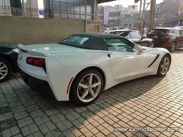 Chevrolet Corvette Z06 spotted in Lahore, Pakistan