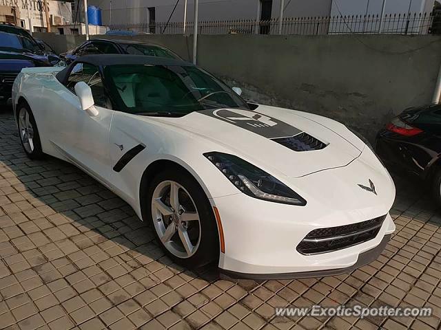 Chevrolet Corvette Z06 spotted in Lahore, Pakistan