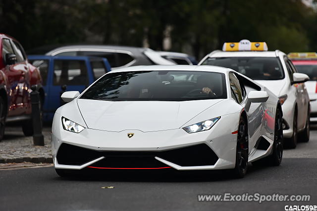 Lamborghini Huracan spotted in Warsaw, Poland