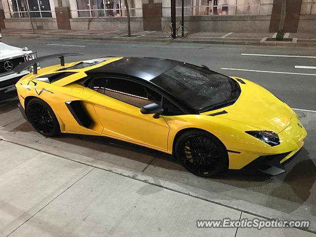 Lamborghini Aventador spotted in Cincinnati, Ohio