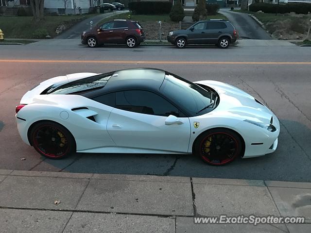 Ferrari 488 GTB spotted in Cincinnati, Ohio