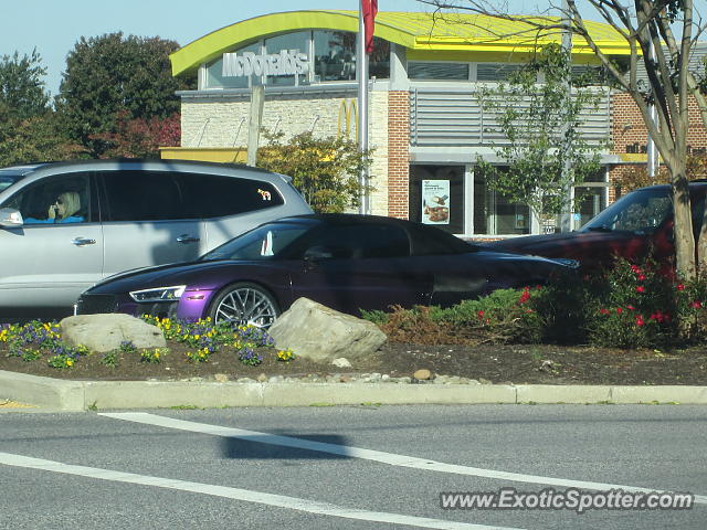 Audi R8 spotted in Laurel, Maryland