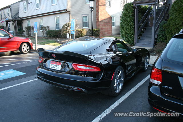 Dodge Viper spotted in Laurel, Maryland