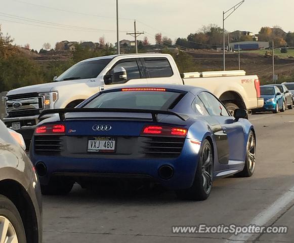 Audi R8 spotted in Omaha, Nebraska