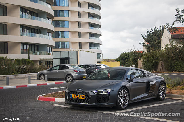 Audi R8 spotted in Tel Aviv, Israel