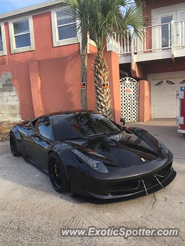 Ferrari 458 Italia spotted in Jacksonville, Florida