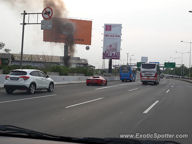 Ferrari 458 Italia spotted in Jakarta, Indonesia