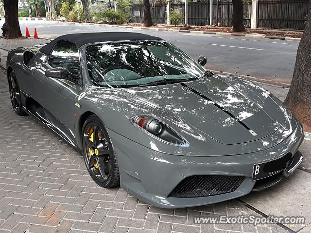 Ferrari F430 spotted in Jakarta, Indonesia