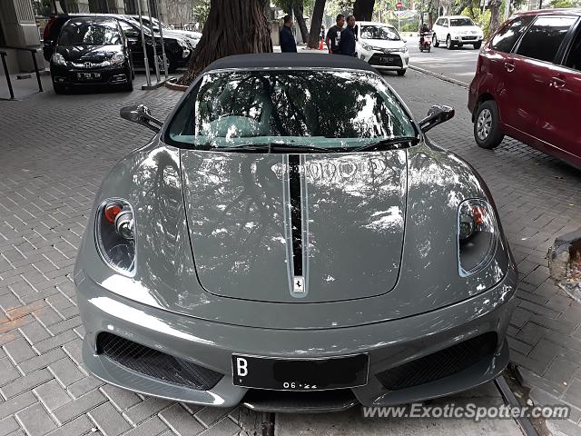 Ferrari F430 spotted in Jakarta, Indonesia