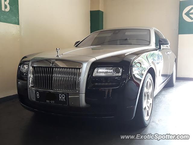 Rolls-Royce Ghost spotted in Jakarta, Indonesia