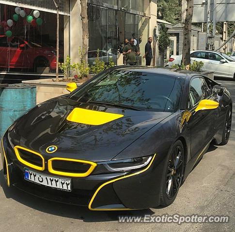 BMW I8 spotted in Tehran, Iran