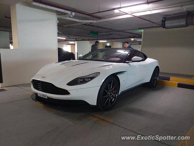 Aston Martin DB11 spotted in Dubai, United Arab Emirates