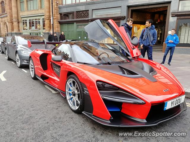 Mclaren Senna spotted in London, United Kingdom