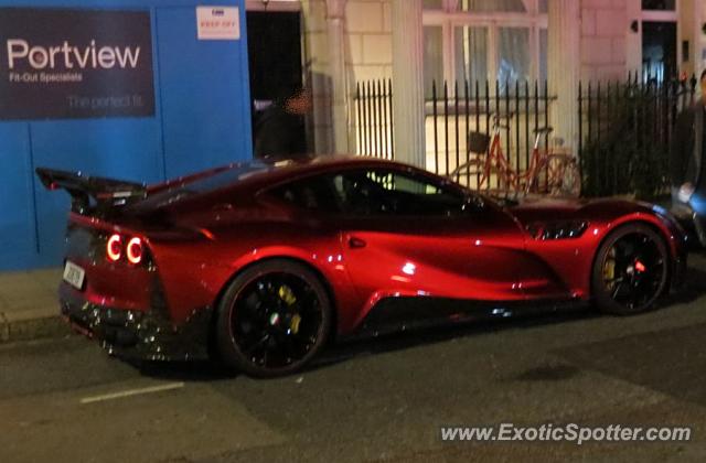 Ferrari 812 Superfast spotted in London, United Kingdom