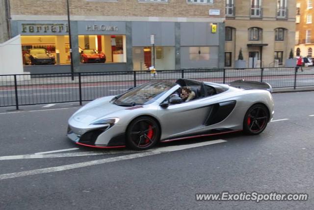 Mclaren 570S spotted in London, United Kingdom