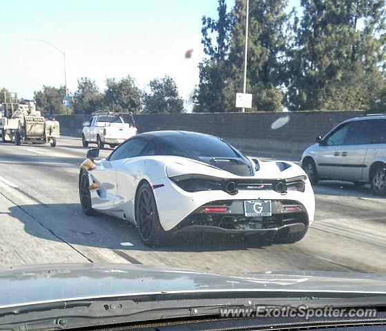 Mclaren 720S spotted in Pasadena, California