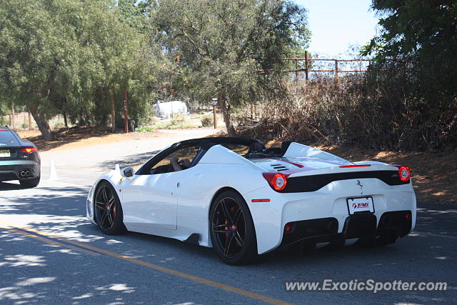 Ferrari 458 Italia spotted in Monterey, California