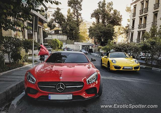 Mercedes AMG GT spotted in Tehran, Iran