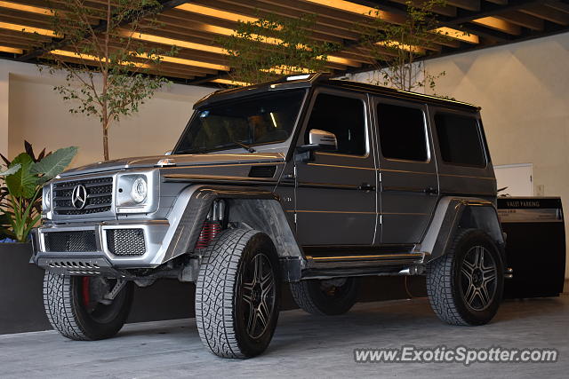 Mercedes 4x4 Squared spotted in Guadalajara, Mexico