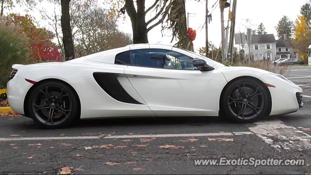 Mclaren MP4-12C spotted in Shrewsbury, New Jersey