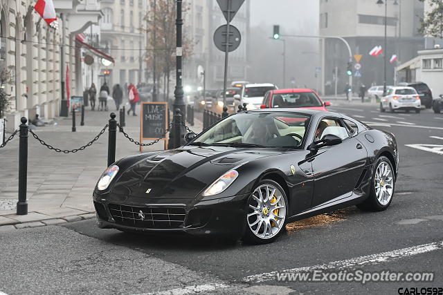 Ferrari 599GTB spotted in Warsaw, Poland