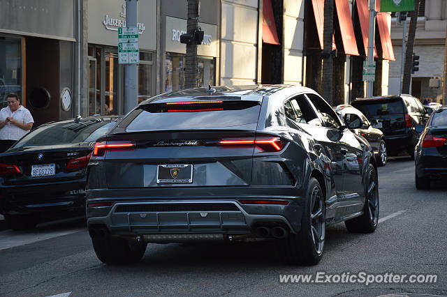 Lamborghini Urus spotted in Beverly Hills, California