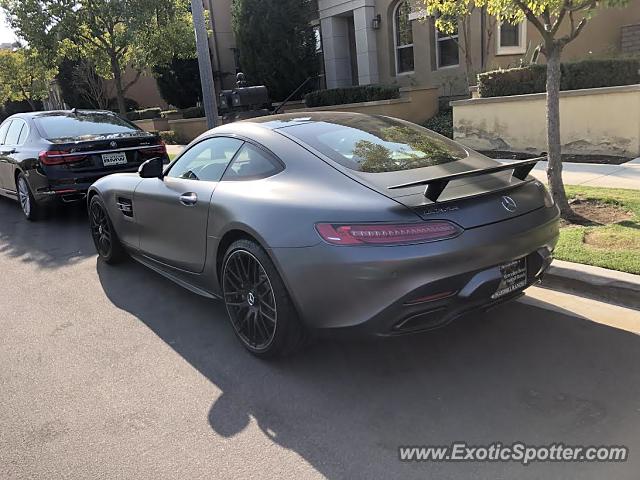 Mercedes AMG GT spotted in Irvine, California