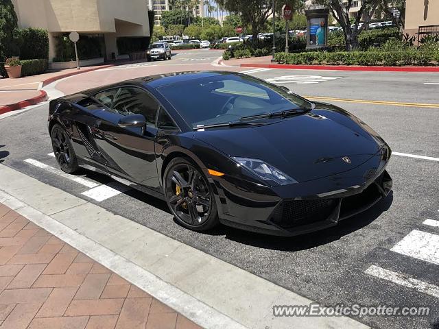 Lamborghini Gallardo spotted in Newport Beach, California