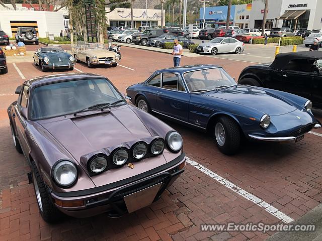 Porsche 911 spotted in Malibu, California