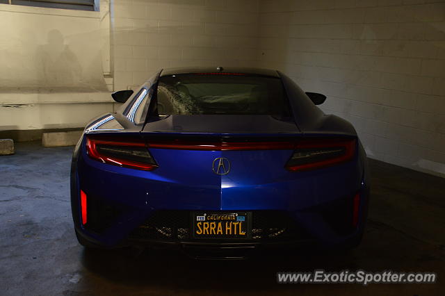 Acura NSX spotted in Beverly Hills, California