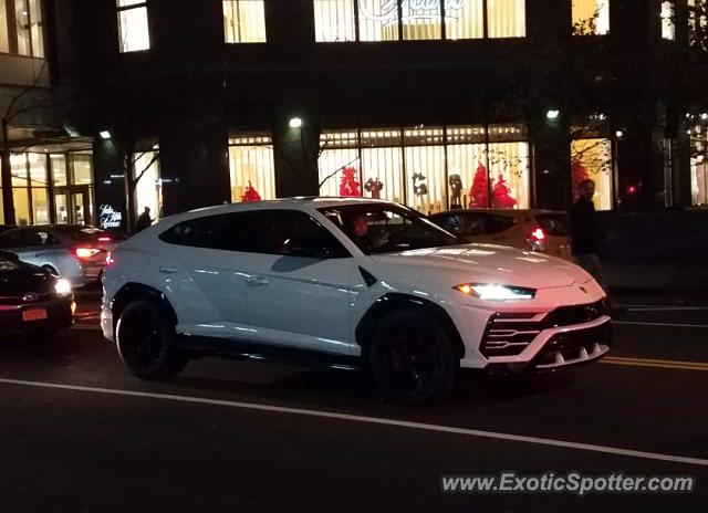 Lamborghini Urus spotted in New York, New York