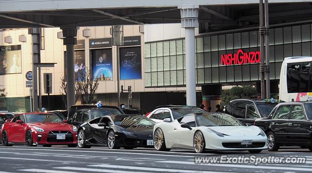 Ferrari 458 Italia spotted in Tokyo, Japan