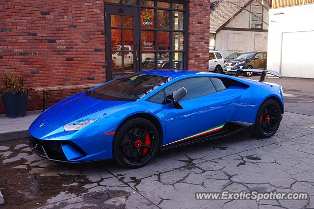 Lamborghini Huracan spotted in Calgary, Canada