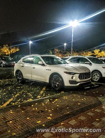 Maserati Levante spotted in Bridgewater, New Jersey