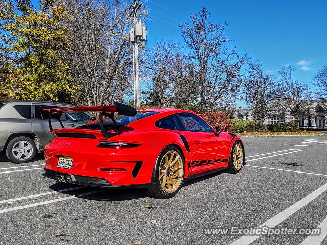 Porsche 911 GT3 spotted in Warren, New Jersey