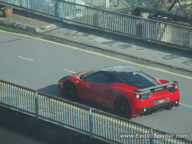 Ferrari 458 Italia spotted in Kuala lumpur, Malaysia