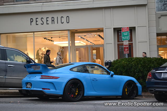 Porsche 911 GT3 spotted in Greenwich, Connecticut