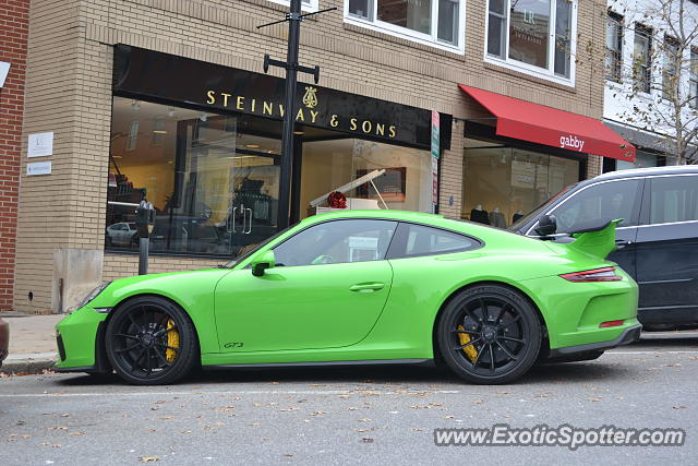 Porsche 911 GT3 spotted in Greenwich, Connecticut